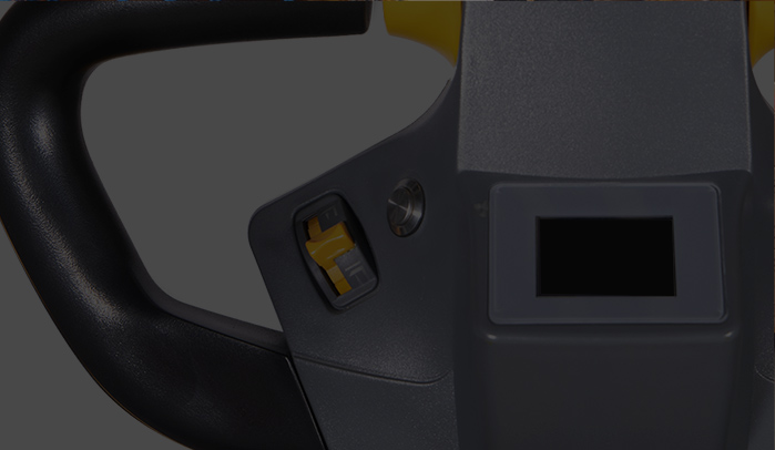 The monitor is black